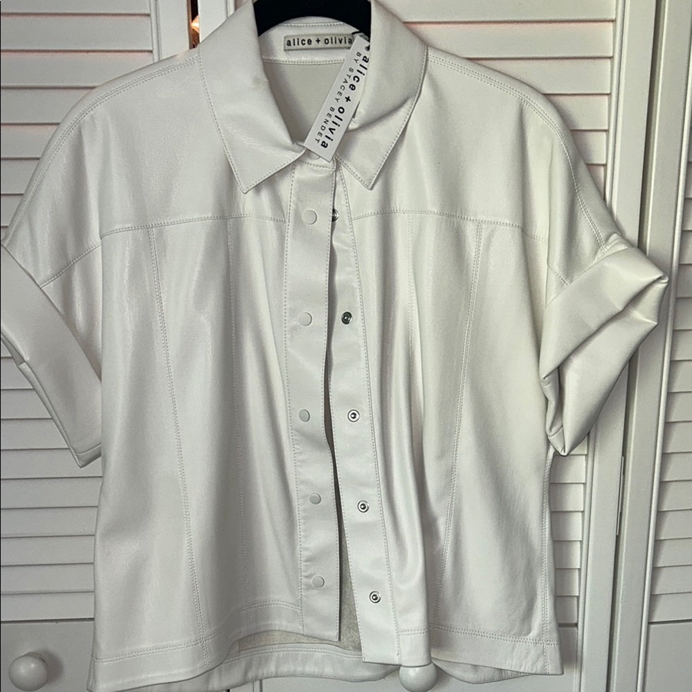 Alice + Olivia White Women's Top